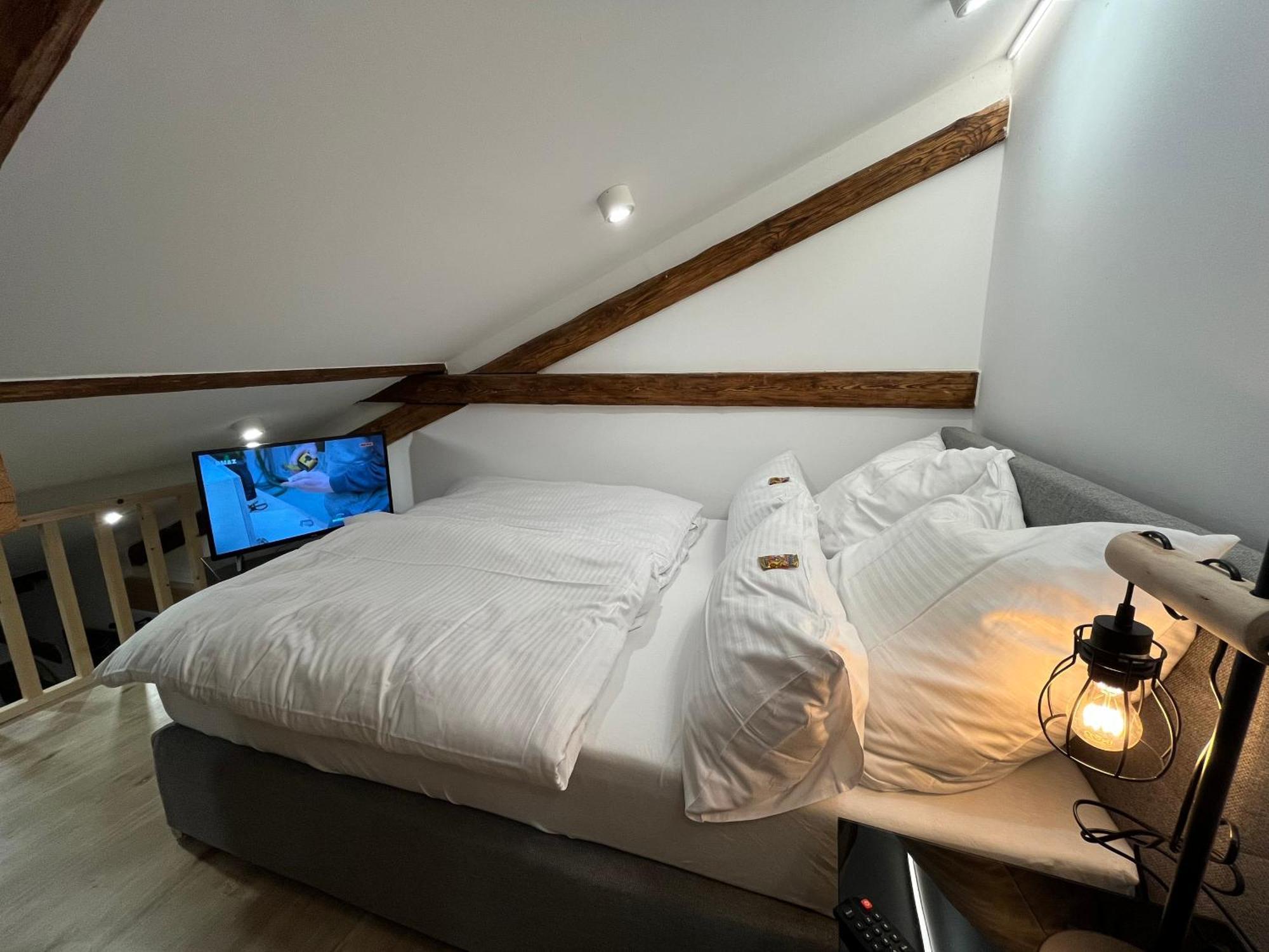 Beyond Staying Loft Appartment 23 Frei Stehende Badewanne Pasov Exteriér fotografie